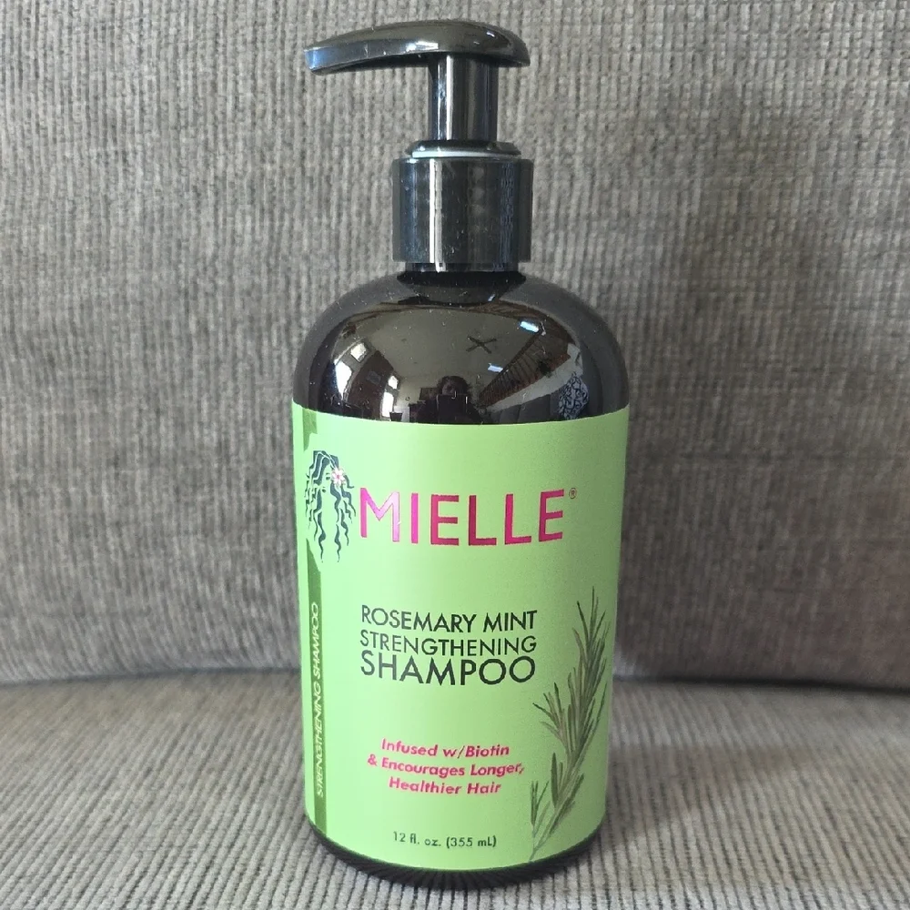 Mielle Rosemary Mint Shampoo And Rice Water Clay Masque Combo, All New, 3 Items.